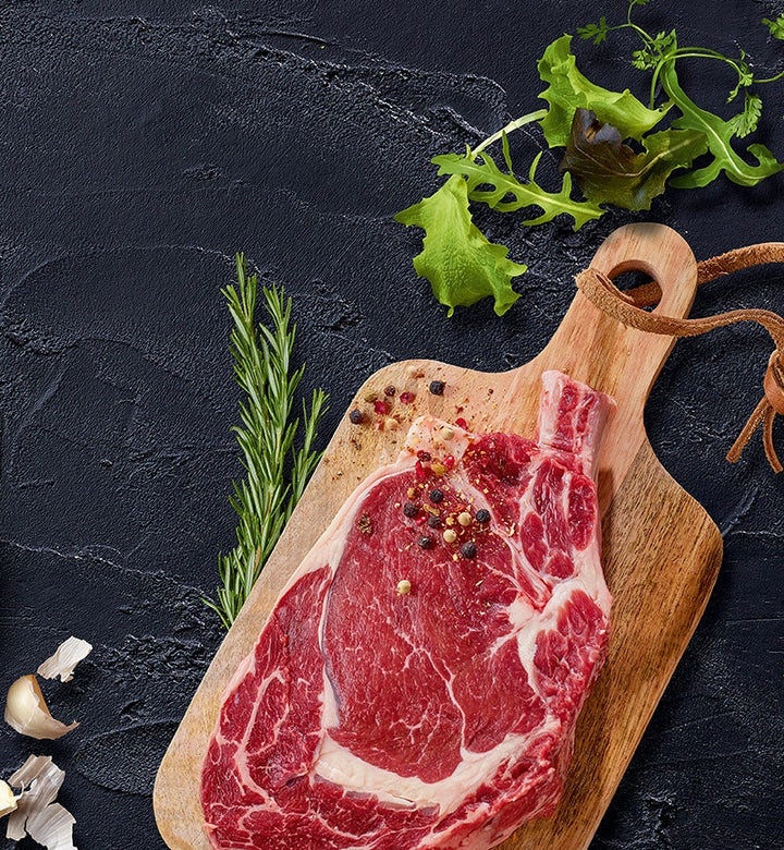Ribeye en entrecote van geselecteerde runderrassen bij vleesgroothandel Culivier
